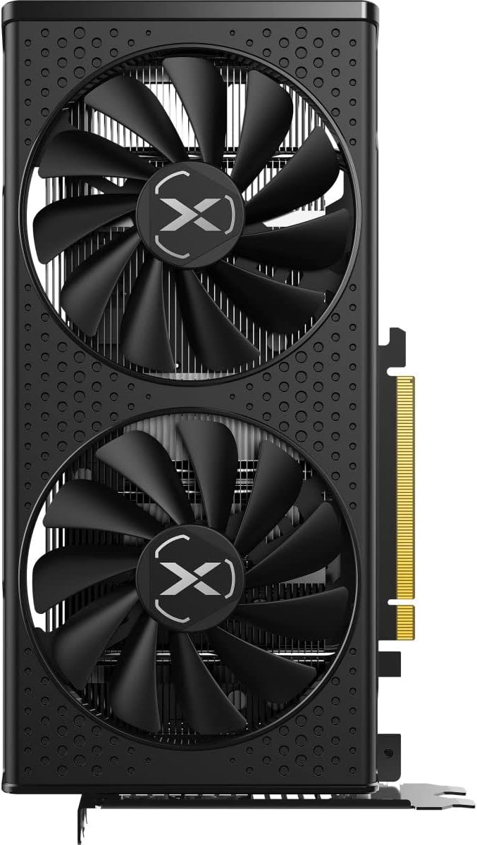 XFX Speedster SWFT 210 Radeon RX 6600 CORE Gaming Graphics Card with 8GB GDDR6 HDMI 3xDP, AMD RDNA 2 RX-66XL8LFDQ